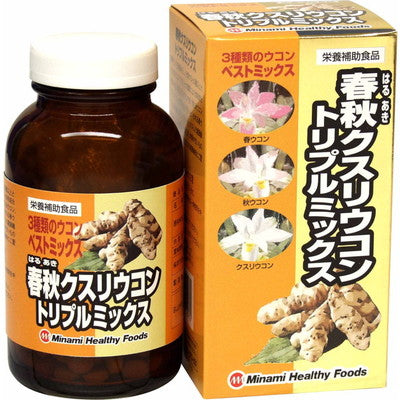 Minami Healthy Foods Spring and Autumn Kusuri Turmeric Grain 600 Grains