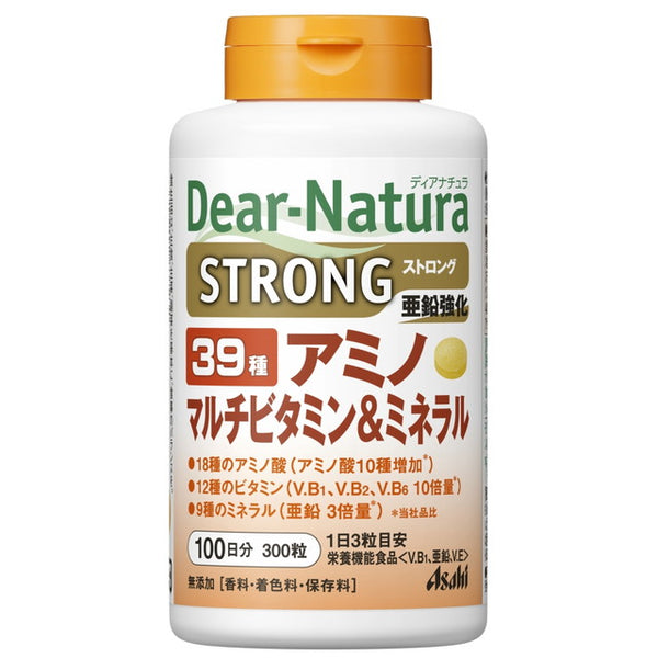 Dear-Natura Strong 39 氨基多种维生素和矿物质 300 粒（100 天）