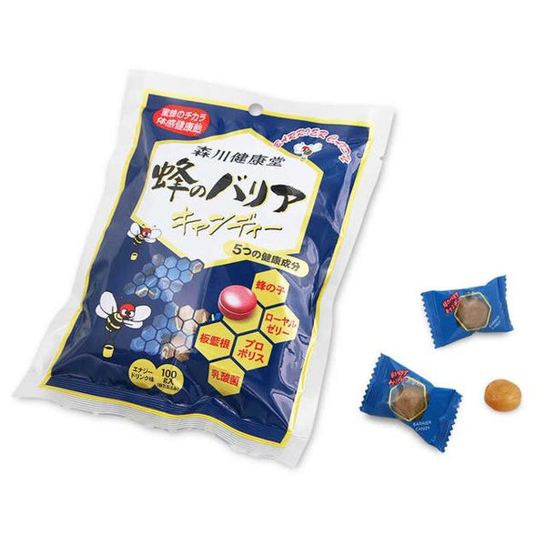 【７０個セット】森川健康堂　蜂のバリア キャンディー(100g) ×７０個セット ※軽減税率対象品 ◇森川健康堂 蜂のバリアキャンディー 100g