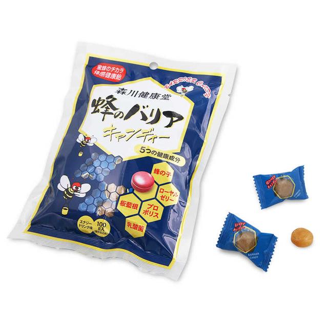 Morikawa Kenkodo bee barrier candy 100g