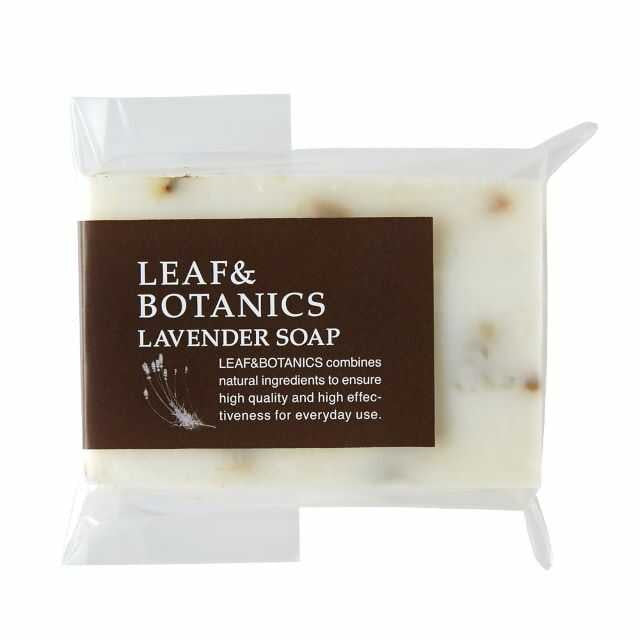 Matsuyama oils and fats leaf &amp; botanics mother soap lavender 90g