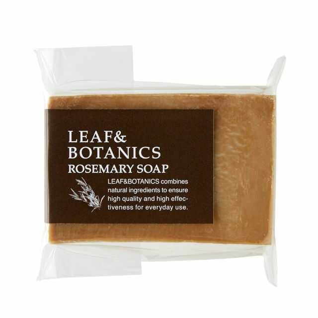 Matsuyama Oil &amp; Fat Leaf &amp; Botanics Mother Soap Rosemary 90g