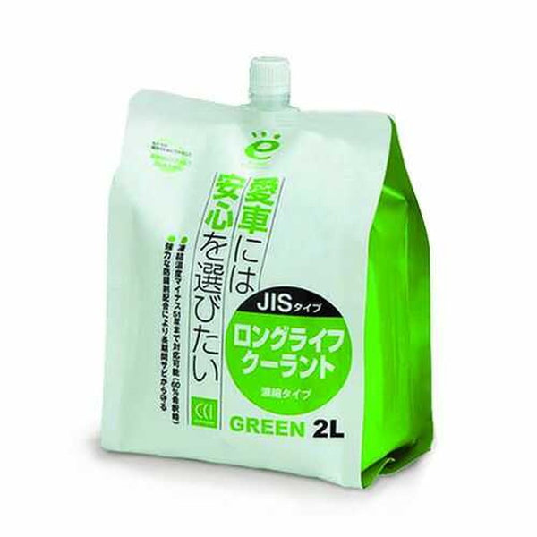 Ecology pack JIS type coolant green