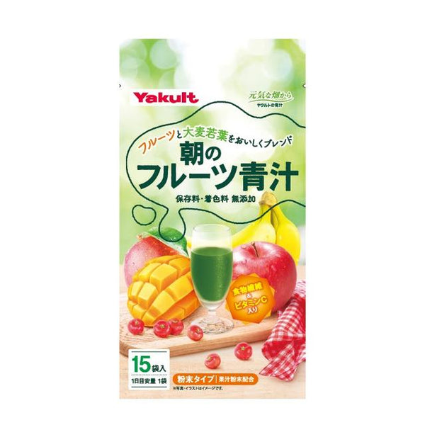 Yakult 早晨水果绿汁 7G x 15 袋