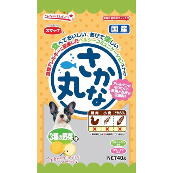 さかな丸3種の野菜味 40g