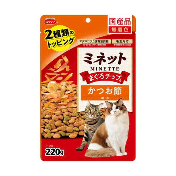 Minette tuna chips &amp; bonito flakes 220g