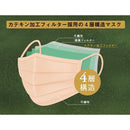 Elmore catechin premium mask beige normal size 24 sheets