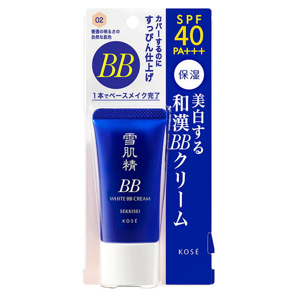 コーセー 雪肌精 ホワイトBBクリーム02 普通の明るさの自然な肌色 30g