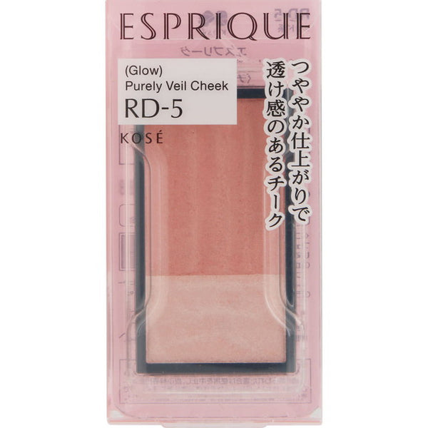 Kose Esprik Purely Veil Cheek RD-5 Red Degree