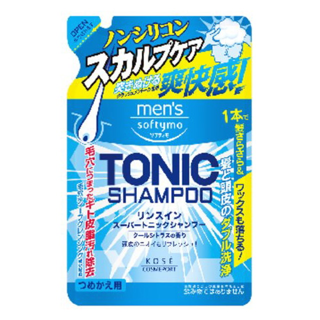 Men's Softymo Rinse In Super Tonic Shampoo Refill