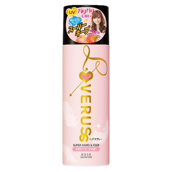 Lavras powerful hold hair spray (freshly picked peach scent) 330g