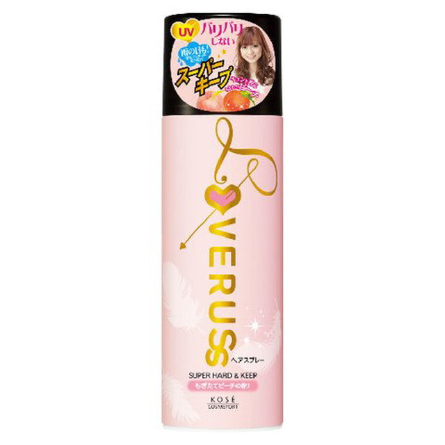 Lavras powerful hold hair spray (freshly picked peach scent) 330g