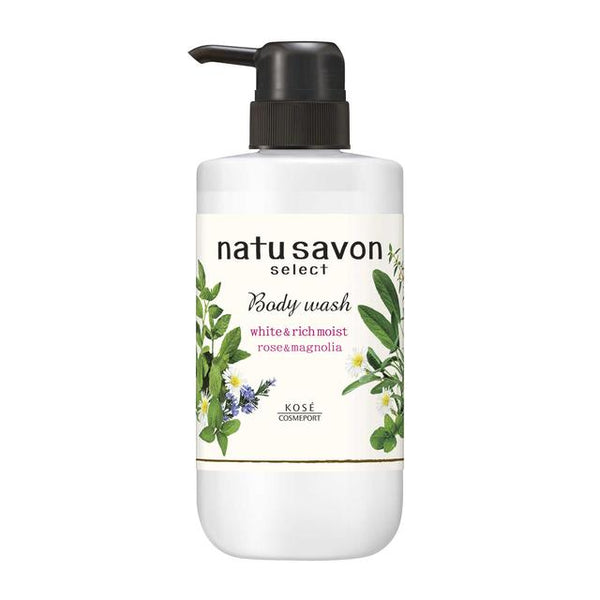 Softymo Natu Savon Select White Body Wash Rich Moist 500 毫升