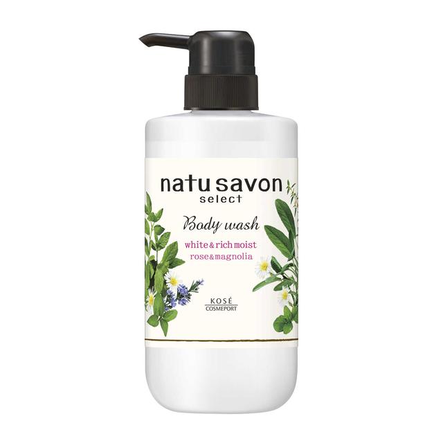 Softymo Natu Savon Select White Body Wash Rich Moist 500ml