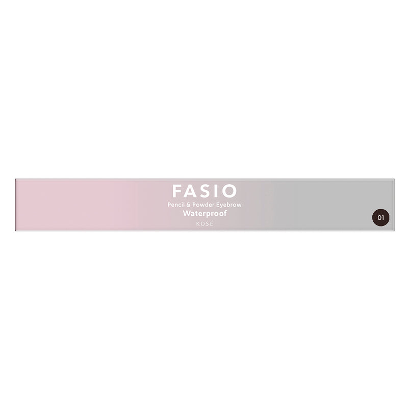 Kose Fasio Pencil &amp; Powder Eyebrow 01 灰色