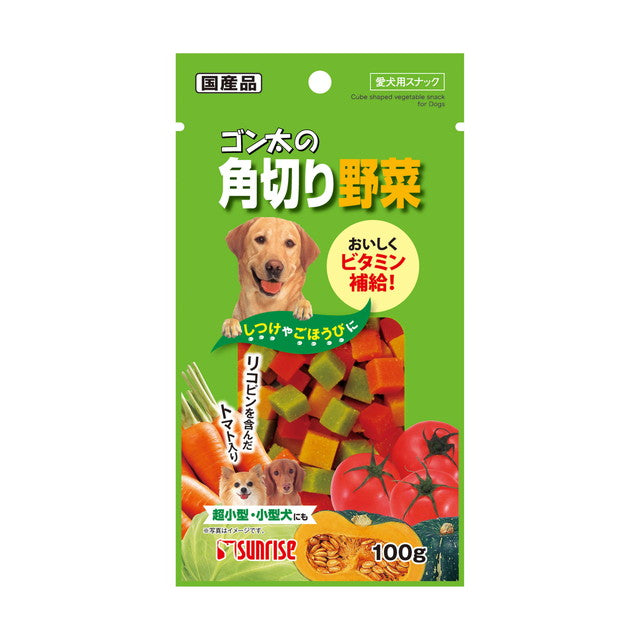 ゴン太の角切り野菜入り 100g