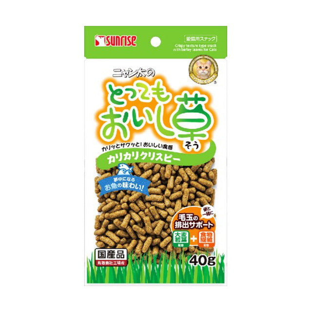 ニャン太とってもおいし草カリカリクリスピー 40g