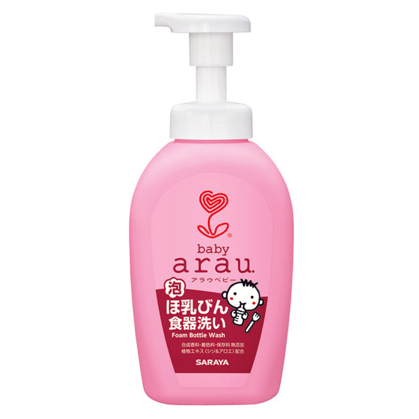 Saraya Arau. Baby Foam Milk Bottle Dishwashing 500mL