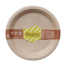 Mugino round plate 23cm 5 pieces