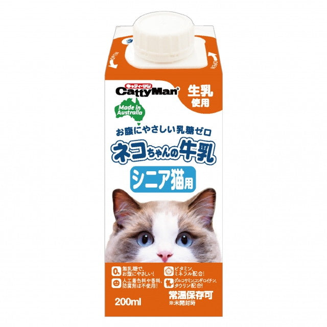 ネコちゃんの牛乳 シニア猫用 200mL