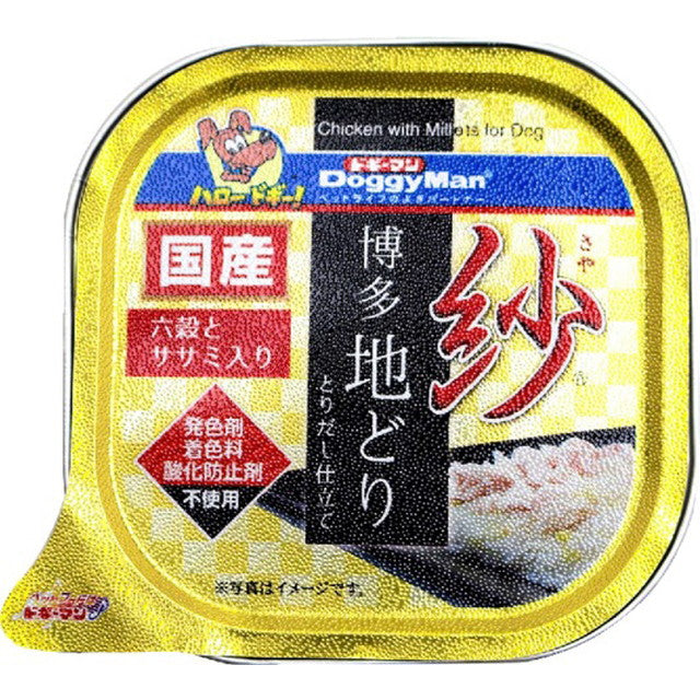 紗 博多地どり 六穀とササミ入り100g