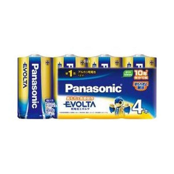 Panasonic Evolta 碱性电池 AA 4 包