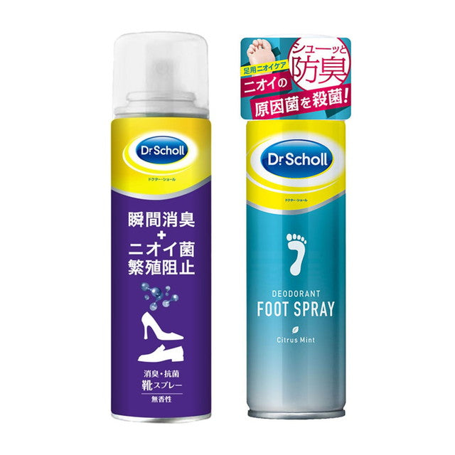 Doctor Shawl Deodorant/Antibacterial Shoe Spray Unscented + Deodorant Foot Spray