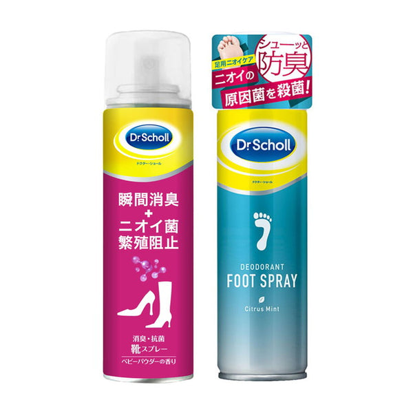 Doctor Shawl Deodorant/Antibacterial Shoe Spray Baby Powder Fragrance + Deodorant Foot Spray