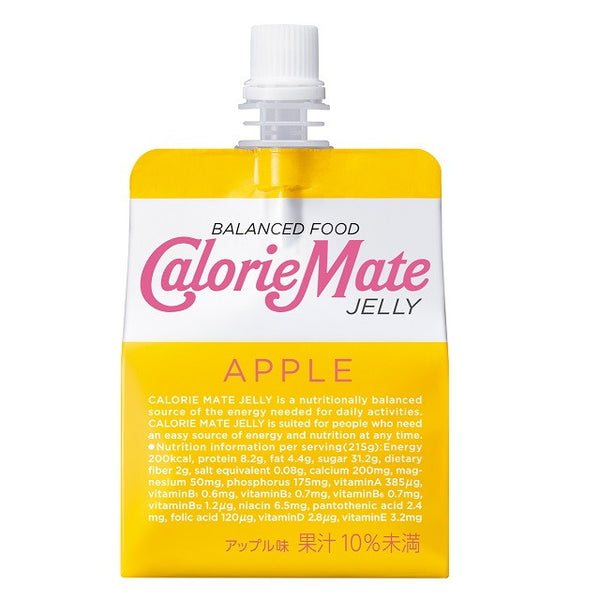 ◆ Otsuka Pharmaceutical Calorie Mate Jelly Apple Flavor 215g [6 pieces]