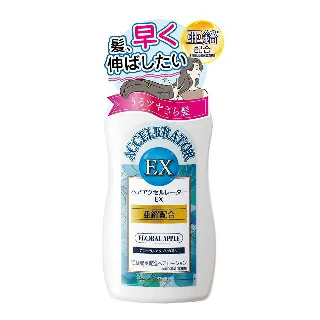 [医药部外品] Kaminomoto Honpo Hair Accelerator EX 花香苹果香 150ml *
