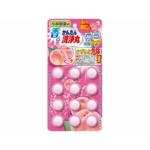 Kaoru Easy Senjomaru Peach Fragrance 12 Tablets