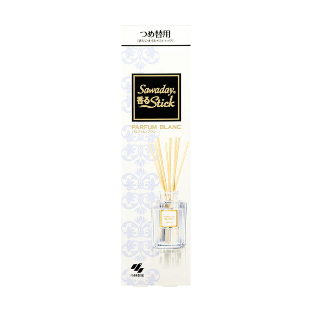 Kobayashi Pharmaceutical Sawadee Kaoru Stick Parfum Blanc Refill 70ml
