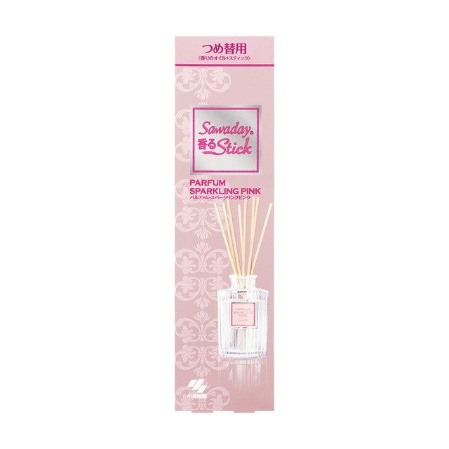 Kobayashi Pharmaceutical Sawaday Kaoru Stick Parfum Sparkling Pink Refill 70ml *