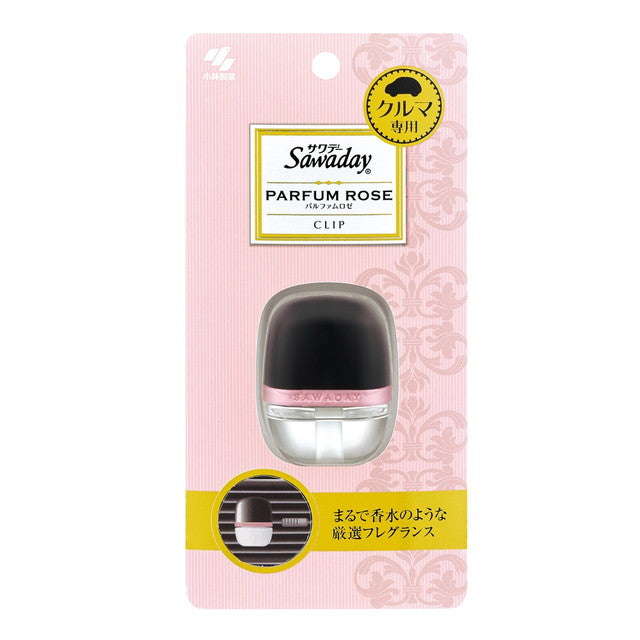 Sawadayクルマ専用クリップ パルファムロゼ 6ml