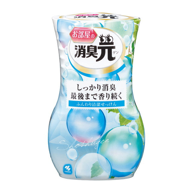 小林製薬 お部屋の消臭元 ふんわり清潔せっけん 400ml