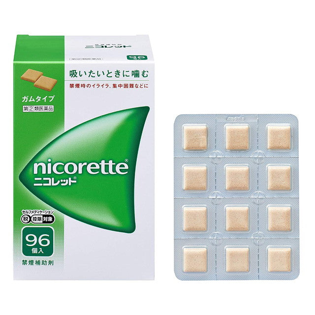 [Designated 2 drugs] Nicorette 96 pieces [self-medication tax system target]