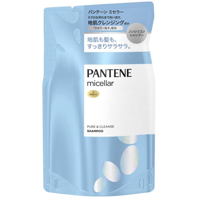 P&amp;G Pantene Micellar Pure &amp; Cleanse Shampoo Refill 350ml