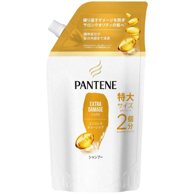 P&amp;G Pantene Extra Damage Care Shampoo Refill Extra Large 600ml