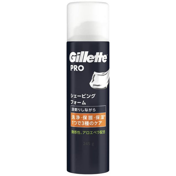 P&G Gillette PRO（ジレットプロ） シェービング フォーム 微香性 245g