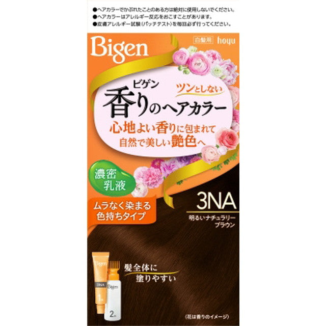 【医薬部外品】ビゲン 香りのヘアカラー乳液 3NA 明るいナチュラリーブラウン 40g＋60ml