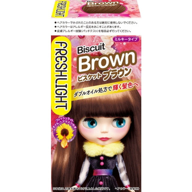 [Quasi-drug] Henkel Japan Fresh Light Milky Hair Color Biscuit Brown *
