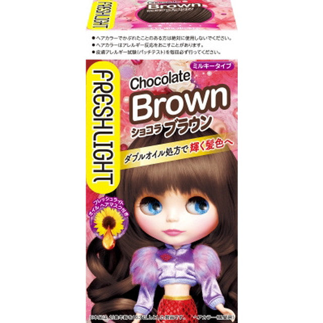 [Quasi-drug] Henkel Japan Fresh Light Milky Hair Color Chocolat Brown*