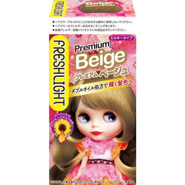 [Quasi-drug] Henkel Japan Fresh Light Milky Hair Color Premium Beige *