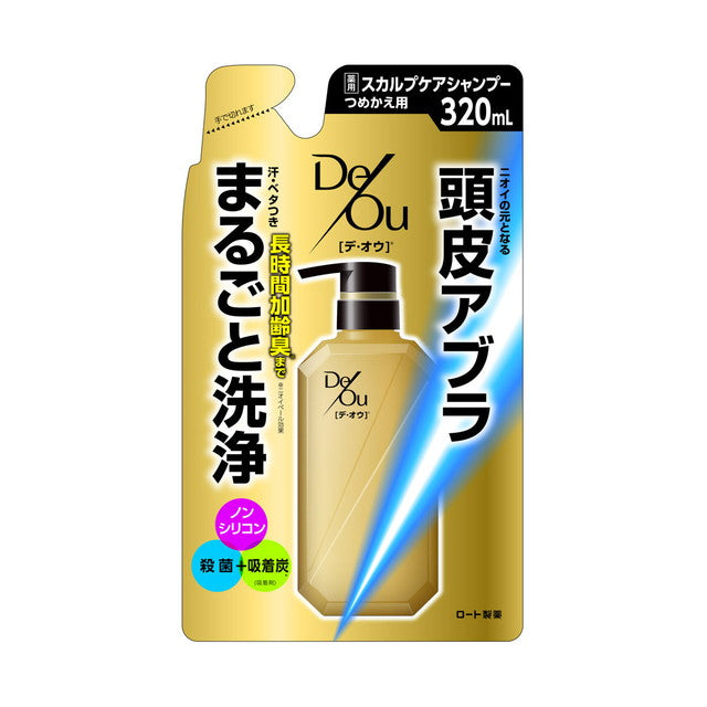 [Quasi-drug] Rohto Pharmaceutical Deou Scalp Care Shampoo Refill 320mL