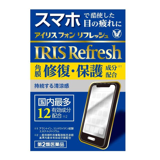 [第 2 类药品] 大正制药 Iris Phone Refresh 12mL [按照自我用药征税制度]